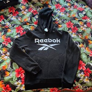 Young men’s Reebok, size small, fleece hoodie in excellent condition.